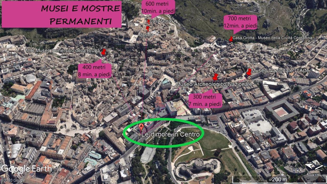 Le Dimore In Centro Con Parcheggio E Self Check-In Matera Kültér fotó