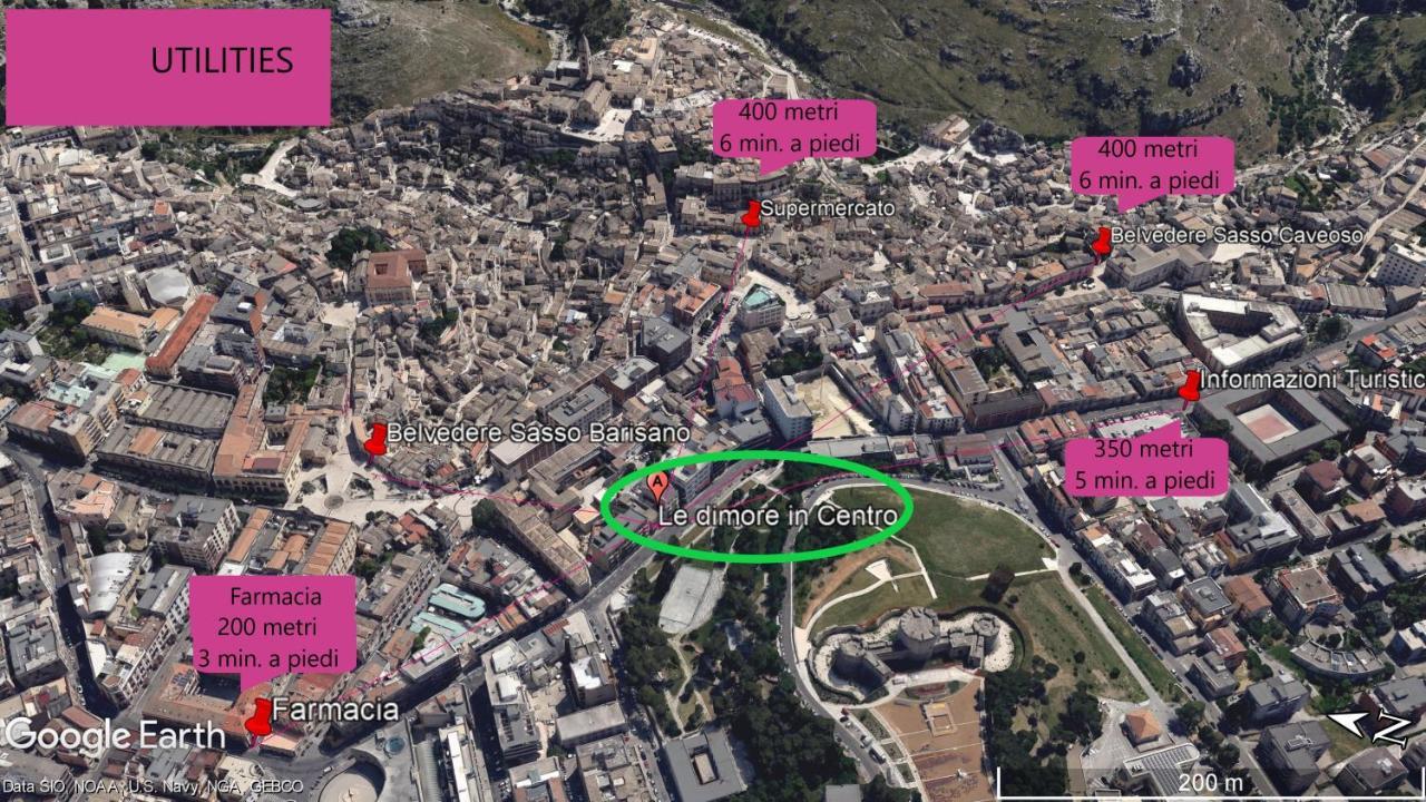 Le Dimore In Centro Con Parcheggio E Self Check-In Matera Kültér fotó